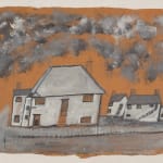 Alfred Wallis, The White House (The Old House / Norway Cottage), 1925-1935 circa