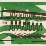 Julian Trevelyan, The Bridge, Hammersmith, 1985