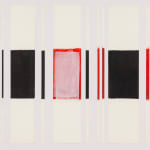 George Dannatt, Vertical Motif in Red and Black, 1970-1989