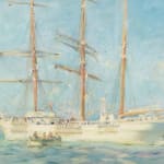 Henry Scott Tuke, The White Barque, 1901