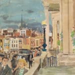 Denis William Reed, View of Christ's Church, Clifton, 1950 circa