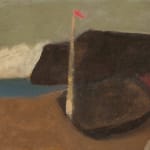 Nicholas Turner, Flowers in a Red Vase, 2023