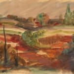 Matthew Smith, French Landscape, 1920s, circa
