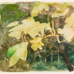 Peter Potworowski, Untitled (White Gateposts)