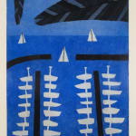 Julian Trevelyan, The Bridge, Hammersmith, 1985