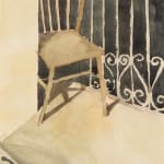 Peter Potworowski, Untitled (White Gateposts)