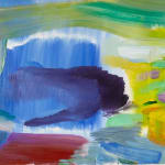 Ivon Hitchens, The Blue Door, 1972