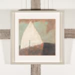 Nicholas Turner, Flowers in a Red Vase, 2023