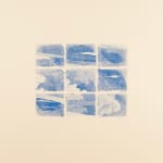 William Tillyer, Cobalt Sky, from The Flatford Chart, 2010