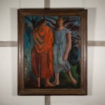 Bernard Meninsky, Mother and Child, 1950