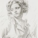 Augustus John, Portrait of a Lady, 1909, circa