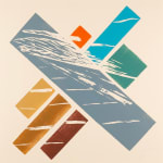 William Tillyer, Cobalt Sky, from The Flatford Chart, 2010