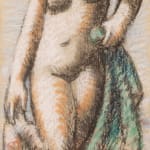 Duncan Grant, Venus (Standing Nude with Drapery), 1930s, circa