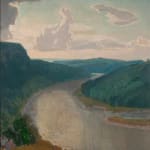 Charles March Gere, The River Wye, Herefordshire, 1939