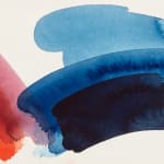 William Tillyer, Cobalt Sky, from The Flatford Chart, 2010