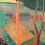 Nicholas Turner, Flowers in a Red Vase, 2023