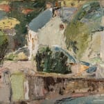 William George Gillies, Landscape near Temple, 1952