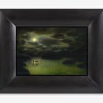 Richard Cartwright, Cow with Man and Moon , 2024