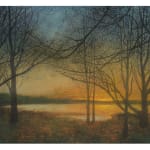 Richard Cartwright, Sundown over Chew Valley Lake, 2024