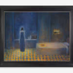 Richard Cartwright, Margo with Shooting Stars and Vovka the Cat, 2024