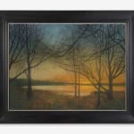 Richard Cartwright, Sundown over Chew Valley Lake, 2024