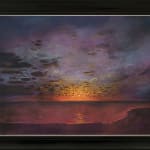 Richard Cartwright, Sunset Over the Bristol Channel, 2022