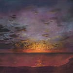 Richard Cartwright, Sunset Over the Bristol Channel, 2022