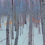 Andrew Gifford, 14. Snowy Woods near Ellsworth, Maine I, 2023