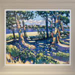 Terence Clarke, Through the trees to the lake, Worcestershire SOLD