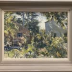 David Curtis ROI, RSMA, Autumn colours - Gibdyke House