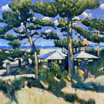 Terence Clarke, Through the trees to the lake, Worcestershire SOLD