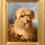 William Elstob Marshall, Terrier in a landscape setting