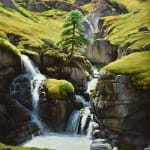 Alan Thompson, Waterfalls in the Italian Alps
