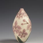 Tiffany Scull, Pink Malaysian Orchid sgraffito vessel - SOLD