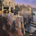 John Hammond, SWAc, Evening light, Sorrento SOLD