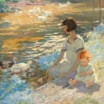 Dorothea Sharp RBA ROI VPSWA, Forget me Nots