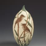 Tiffany Scull, Reed Warbler form - SOLD