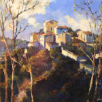 John Hammond, SWAc, Tuscan skies SOLD