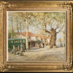 William Lee Hankey RWS RI ROI RE, Ramatuelle - the early bus