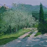 Colin Carruthers, Cypress and Olives, Vinsobres