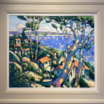 Terence Clarke, Through the trees to the lake, Worcestershire SOLD