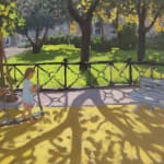 Andrew Macara RBA NEAC, Two children in the park