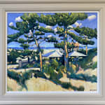 Terence Clarke, Through the trees to the lake, Worcestershire SOLD