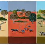Rebecca Campbell, Commission of a painting similar to 'African Icons' , 2024