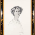 THOMAS PERCIVAL ANDERSON (1885-1940), Portrait of Cecily Burdon-Muller in profile, 1910