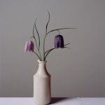 Jo Barrett, Still Life with Fritillaries and Stoneware Bottle - From the Fern Verrow Collection, 2021