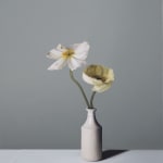 Jo Barrett, Still Life with Fritillaries and Stoneware Bottle - From the Fern Verrow Collection, 2021