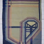 French Modernist Tapestry-weave rug