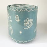 Emily Mitchell, Delftware Candlestick I