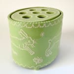 Emily Mitchell, Delftware Candlestick I